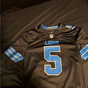 Black and Blue Lions Jersey